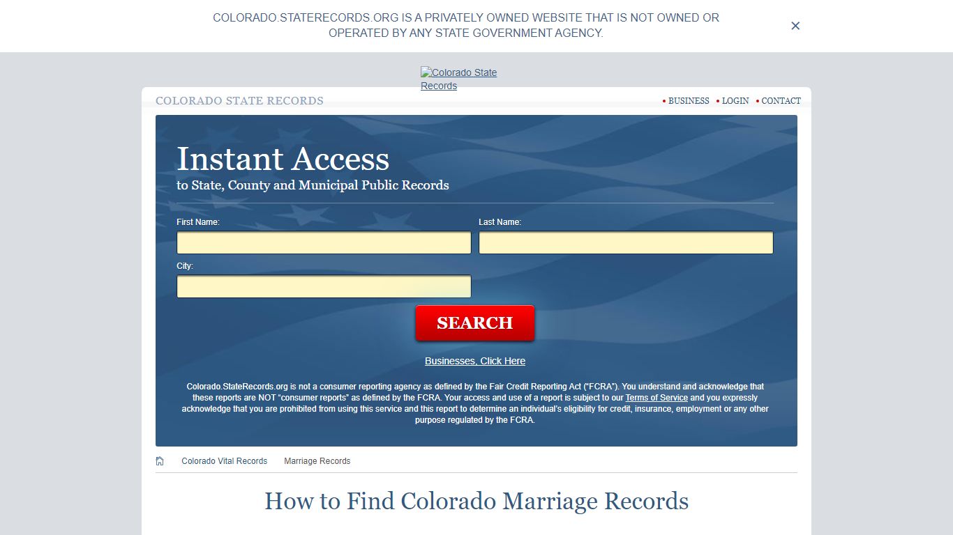 How to Find Colorado Marriage Records